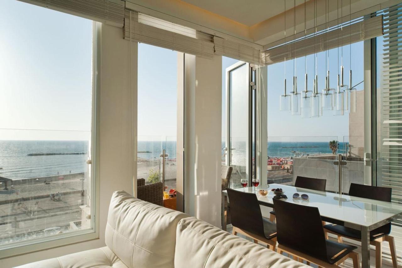 Beach And Sunset Panorama Apartment By Sea N' Rent Tel Aviv Dış mekan fotoğraf